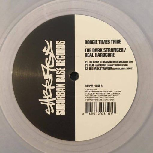Boogie Times Tribe | The Dark Stranger / Real Hardcore (12", RE, RM, Cle)