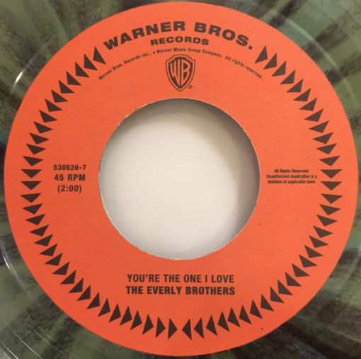 The Everly Brothers [1964] Sara Watkins / Fiona Apple | You're The One I Love [Side By Side Record Store Day 7"] 7" - Image 2