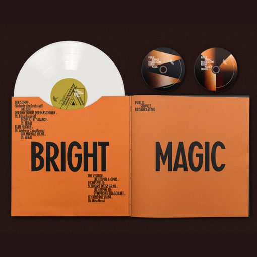 Public Service Broadcasting | Bright Magic [Limited Super Deluxe Hardbook Edition, CD & White Coloured Vinyl] LP+2CD - Image 2