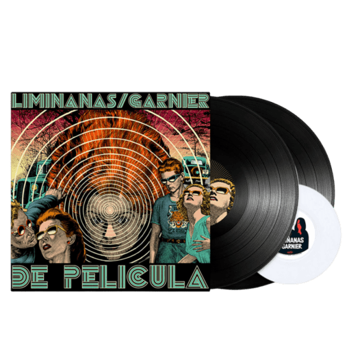 Limiñanas / Garnier | De Pelicula [Double Vinyl + White 7" with Sticker Set] 2LP plus 7" - Image 2