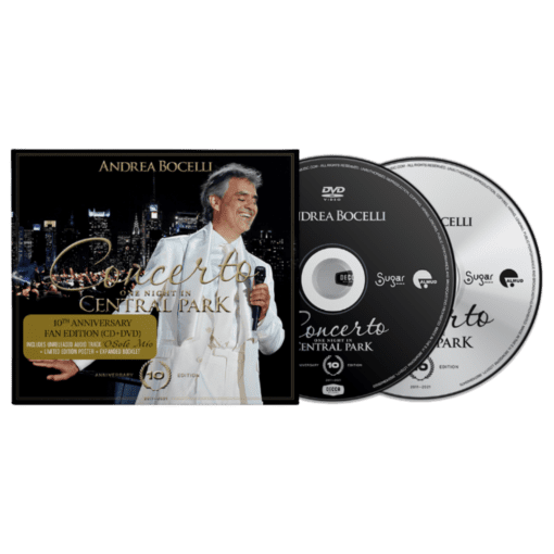 Andrea Bocelli | Concerto: One Night in Central Park - 10th Anniversary [Multi Format] CD+DVD - Image 2