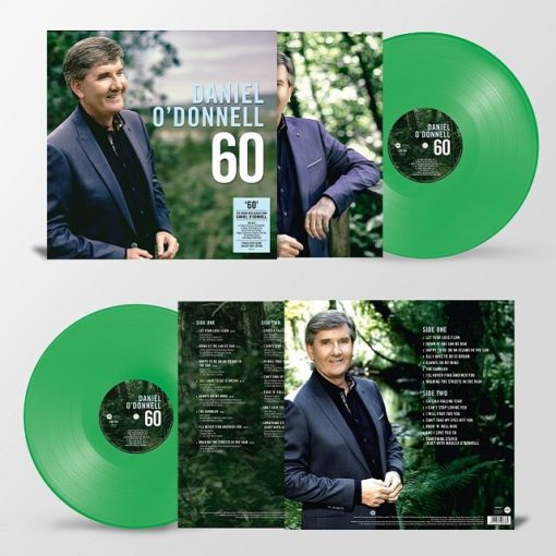 Daniel O'Donnell | 60 [Limited Edition transparent Green coloured Vinyl] LP - Image 2