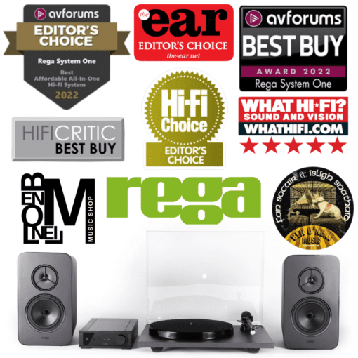 REGA System One [Planar 1 Turntable, Pair of Kyte Speakers, Rega IO Amplifier w/ 3m Cable] Audiophile Quality Hi-Fi - Image 7