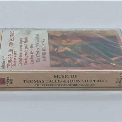 Music of Thomas Tallis & John Sheppard | The Clerkes of Oxenford [Conducted by David Wulstan] Cassette (7243 5 68062 4 5)