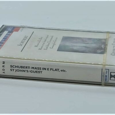 Schubert | Mass in E Flat [George Guest & David Atherton] Cassette (Decca 430 362-4)