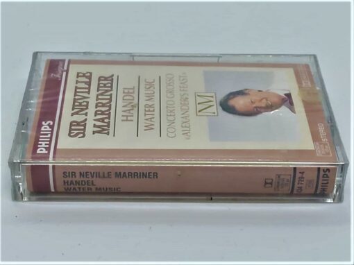 Sir Neville Marriner | Handel - Water Music [Concerto Grosso .. Alexander's Feast] Cassette (434729-4)