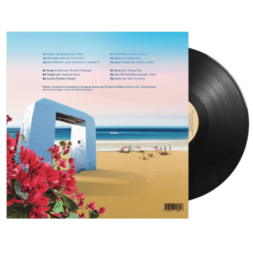 DJ Pippi & Willie Graff | Follow Your Dreams [Limited Edition Double Vinyl on Heavyweight 180g Black Vinyl] 2LP - Image 3