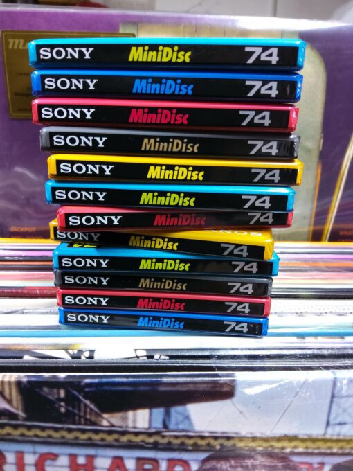 Sony Mini Disc 12 Pack Colours 74mins