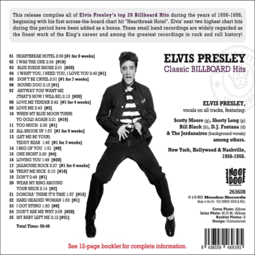 Elvis Presley | Classsic Billboard Hits [180g Vinyl Album] LP - Image 2