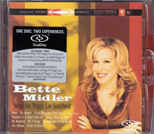 Bette Midler - Sings The Peggy Lee Songbook (Hybrid, DualDisc, Album, Enh, NTSC, PAL, Cop)