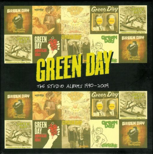 Green Day - The Studio Albums 1990 - 2009 (CD, Comp, RE + CD, Album, RE + CD, Album, RE + CD,)