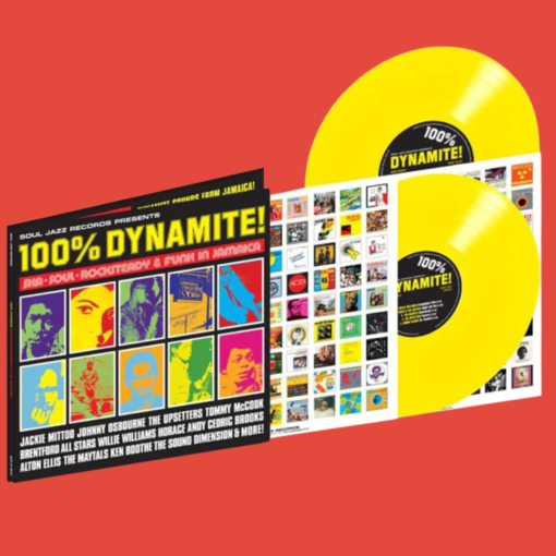 100% Dynamite! Ska.Soul.Rocksteady & Funk | Soul Jazz Records Presents [Ltd Ed. Dbl Yellow Vinyl Gatefold Sleeve w/ Download Code] 2LP - Image 2