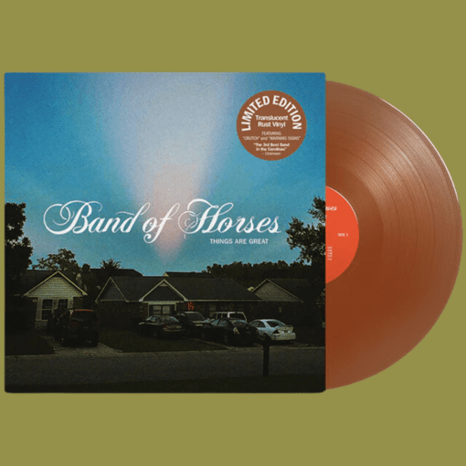 Band of Horses | Things are great [Rust Coloured Vinyl Album] LP - Image 2