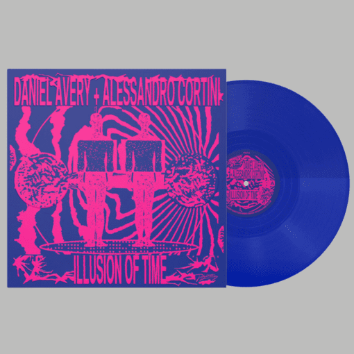 Daniel Avery & Alessandro Cortini | Illusion of Time  [Blue Coloured Vinyl Album ] LP (Copy) - Image 2