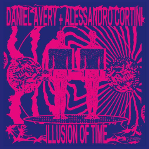 Daniel Avery & Alessandro Cortini | Illusion of Time  [Blue Coloured Vinyl Album ] LP (Copy)