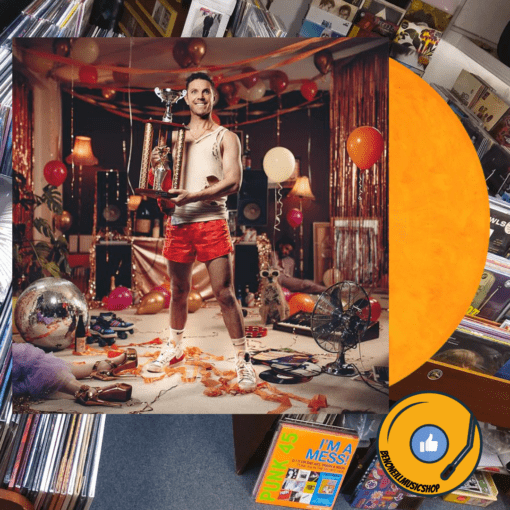 Jake Shears | Last Man Dancing [Orange Coloured Marbled Vinyl Album] LP - Image 2