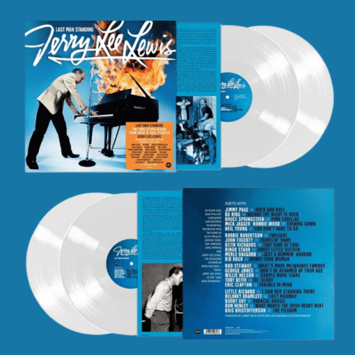 Jerry Lee Lewis | Last Man Standing [Double 180g White Vinyl Album] 2LP - Image 2