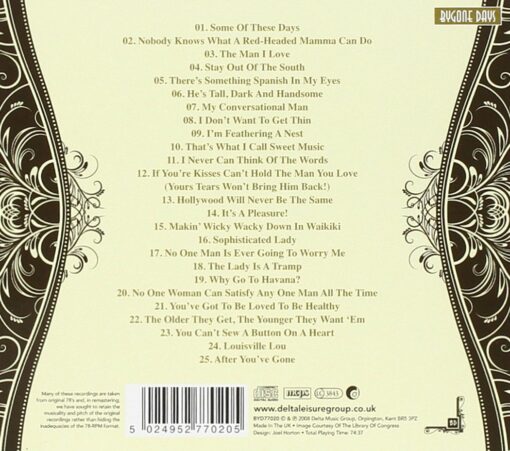 Sophie Tucker | It's a Pleasure [Compact Disc] CD - Image 2