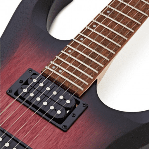 Cort X100 | X Series [Open Pore] Black Cherry Burst Finish Electric Guitar - Image 3