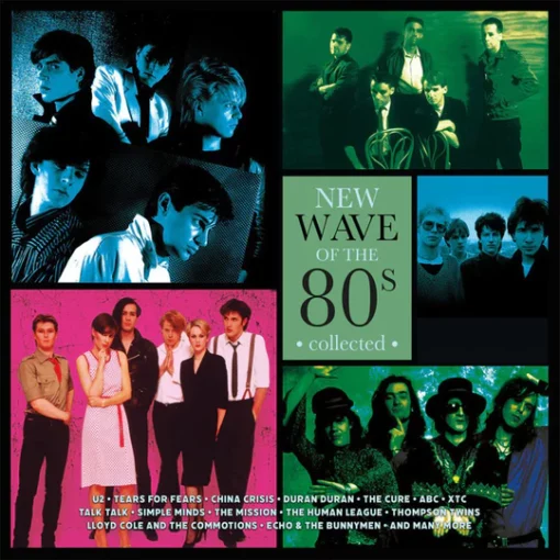 New Wave Of The 80s Collected [Double 180g Moss Green and Turquoise Vinyl Compilation] 2LP