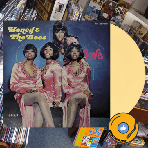 Honey & The Bees | Love [Limited Edition of 2k Pressings Honey Coloured Vinyl Album] LP - Image 2
