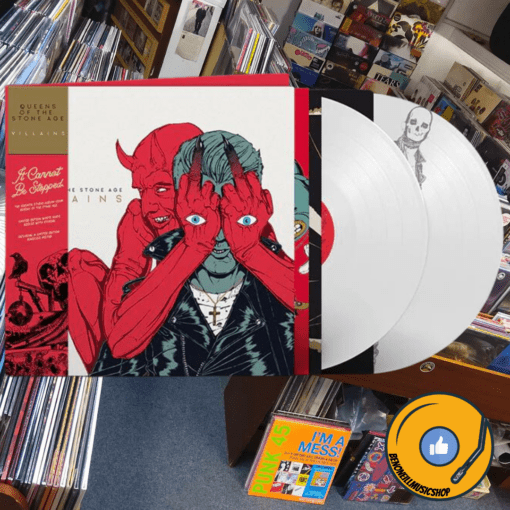 Queens Of The Stone Age | Villains [Gatefold Sleeve Double White Vinyl] 2LP - Image 2