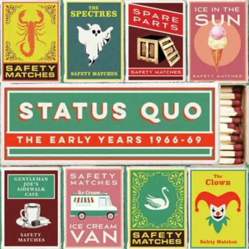 Status Quo | The Early Years 1966-69 [Clamshell 5 Compact Disc Boxset] 5CD