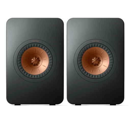 KEF LS50 Meta Bookshelf Speaker [Pair] Carbon Black