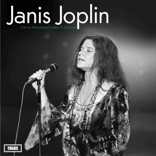 Janis Joplin Live in Amsterdam, London & Stateside Vinyl LP
