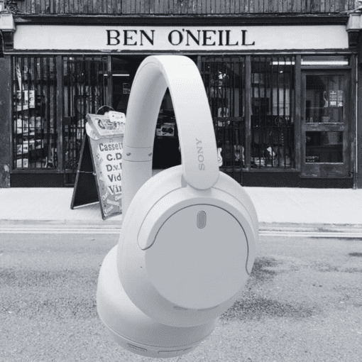 Sony Wireless Noise Cancelling Headphone in White - Image 2