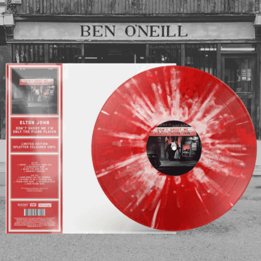 Elton John | Don’t Shoot Me I’m Only The Piano Player [Red Splatter Vinyl] LP