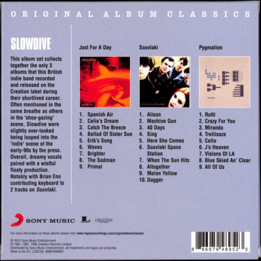 Slowdive | Original Album Series [3CD] 3CD - Image 2