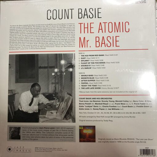 Count Basie - The Atomic Mr. Basie (LP, Album, Dlx, Ltd, RE, 180) - Image 2
