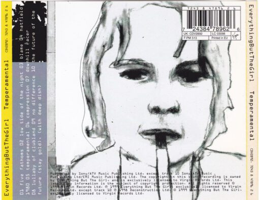 EverythingButTheGirl* - Temperamental (CD, Album) - Image 2