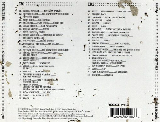 Agoria - At The Controls (2xCD, Mixed) - Image 2