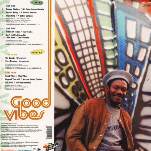 Horace Andy - Good Vibes (2xLP, Comp, RE, RM) - Image 2