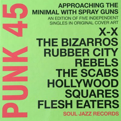 Various - Punk 45 : Approaching The Minimal With Spray Guns  (5x7", RSD, RE + Box, Comp, Ltd)
