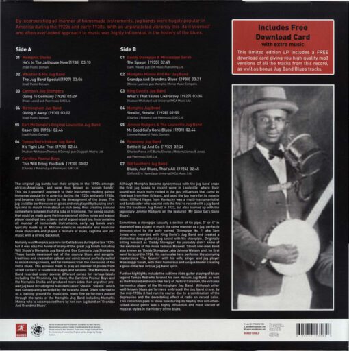 Various - The Rough Guide To Jug Band Blues (Reborn And Remastered) (LP, RSD, Comp, Ltd, RM) - Image 2