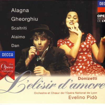 Gaetano Donizetti, Roberto Alagna, Angela Gheorghiu, Roberto Scaltriti, Simone Alaimo, Elena Dan, Orchestre De L'Opéra De Lyon Et Chœurs De L'Opéra De Lyon, Evelino Pidò - L'Elisir D'Amore (2xCD, RP + Box)