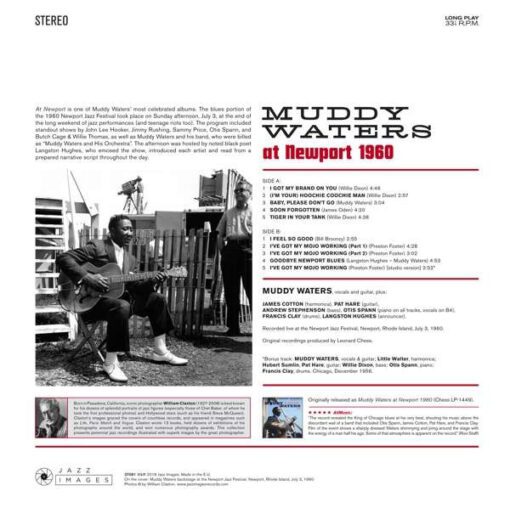 Muddy Waters - Muddy Waters At Newport 1960 (LP, Album, RE, 180) - Image 2