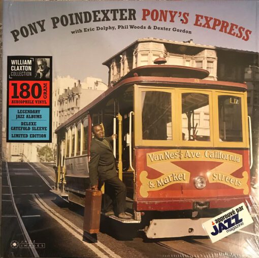 Pony Poindexter - Pony's Express (LP, Album, Ltd, RE, Aud)