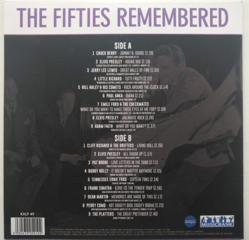 Various - The Fifties Remembered (LP, Comp) - Image 2