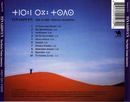 Tinariwen - The Radio Tisdas Sessions (CD, Album) - Image 2