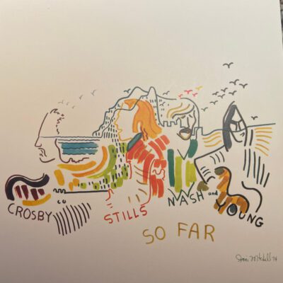 Crosby, Stills, Nash & Young - So Far (LP, Comp, RE, 180)