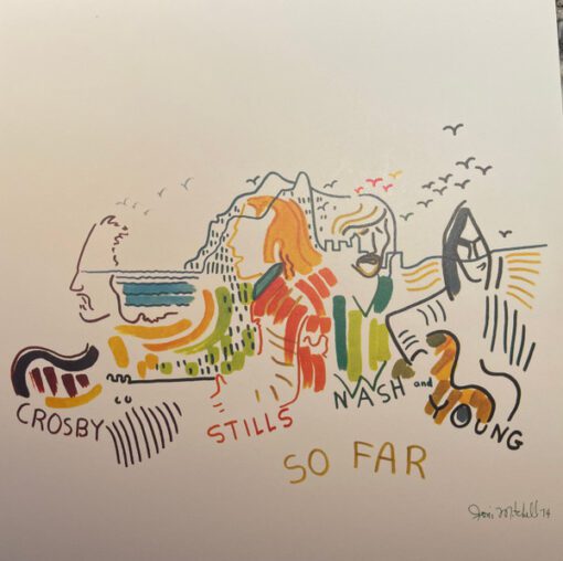 Crosby, Stills, Nash & Young - So Far (LP, Comp, RE, 180)
