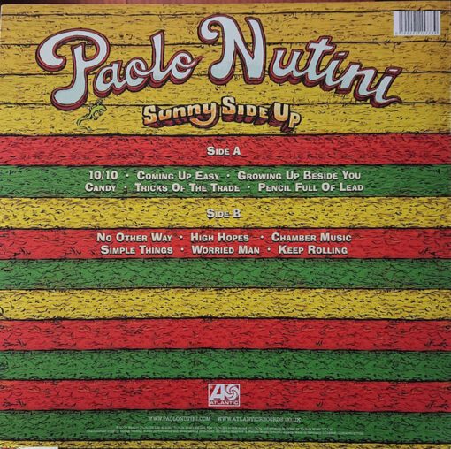 Paolo Nutini - Sunny Side Up (LP, Album, RE) - Image 2