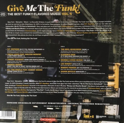 Various - Give Me The Funk! The Best Funky-Flavored Music Vol.4 (LP, Comp, RM) - Image 2
