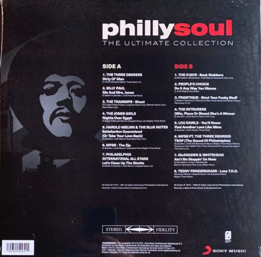 Various - Philly Soul - The Ultimate Collection (LP, Comp, Ltd, Blu) - Image 2