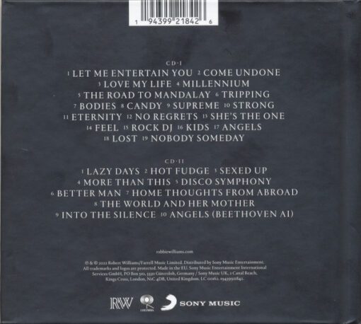 Robbie Williams - XXV (2xCD, Album, Dlx) - Image 2