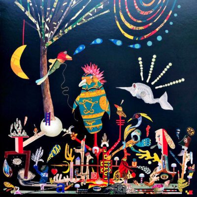 Butcher Brown Featuring Tennishu And R4ND4ZZO BIGB4ND - Triple Trey (LP, Blu + 7")
